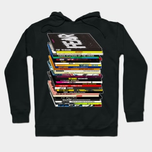 Punk Music CD/Vinyl Stack Hoodie